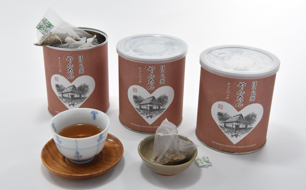 
            ほうじ茶ティーバッグ　やんたん(25p入×3)〈ほうじ茶 焙じ お茶 茶 上級 煎茶 茎茶 ティーバッグ ティーパック〉 n0183
          