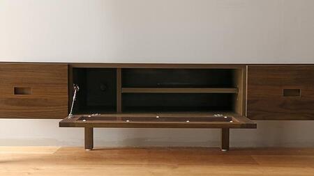 【開梱設置】高野木工 LEIRIA レイリア 154TVボード ウォルナット【10年保証】