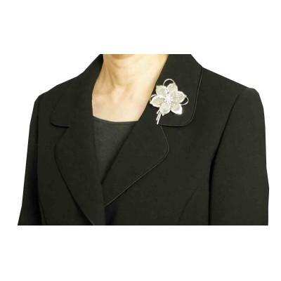 ふるさと納税 伊勢市 アコヤ真珠ブローチ　お花のデザイン　893 |  | 03