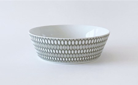 【波佐見焼】センティアラポール （ピンク・グレー） 20cm プレート 浅型 ボウル ペアセット 食器 皿 【西山】【NISHIYAMAJAPAN】 [CB116]  波佐見焼