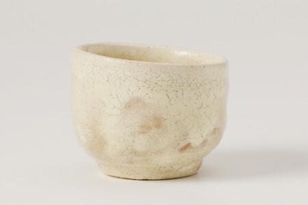 粉吹ぐい呑　作者：北大路　泰嗣 【0032-070】陶芸 工芸品 陶器 美濃桃山陶 焼き物