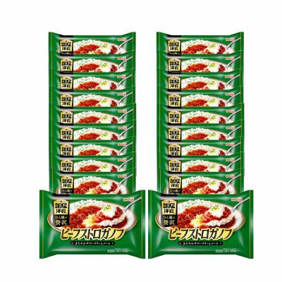 ふるさと納税 小美玉市 【40】明治銀座洋食ビーフストロガノフ×20個