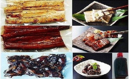 【CF002】鹿児島県大隅産　千歳鰻の白焼・蒲焼・焼肝ハーフセット【CH165】
