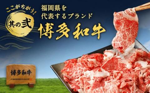 博多和牛 切り落とし 計1.6kg(400g×4パック)【伊豆丸商店】_HA0209