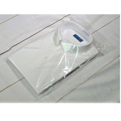 【ふるさと納税】【ヨシダシャツ】半袖ニットドレスポロ(釦ダウン)吸水速乾鹿の子・ホワイト・LLサイズ【1223693】