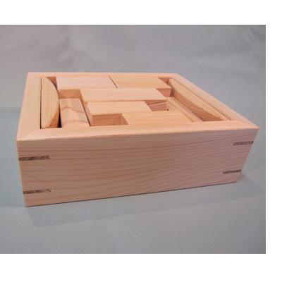 ふるさと納税 恵那市 桧(ヒノキ)の積み木セット |  | 01