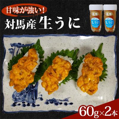 ふるさと納税 対馬市 対馬産生うに60g2本セット