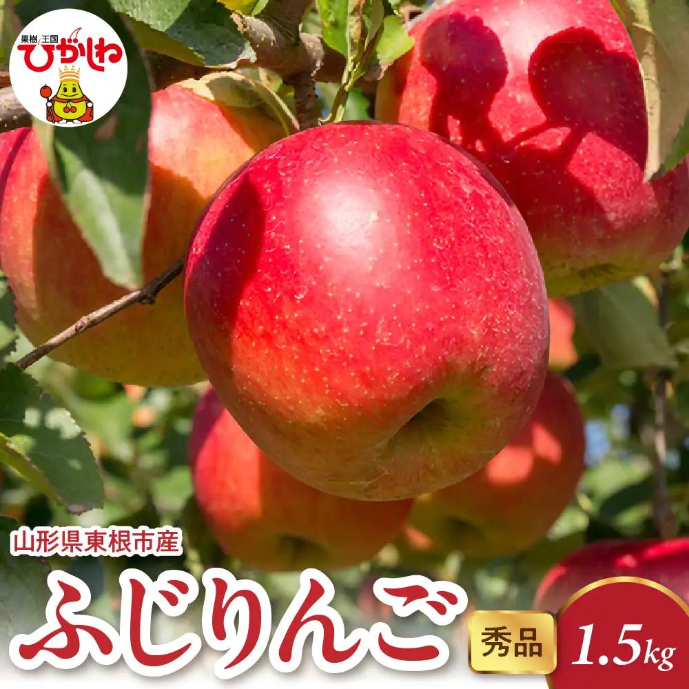 【2026年産】 ふじりんご 1.5kg（3-7玉） 秀品 りんご