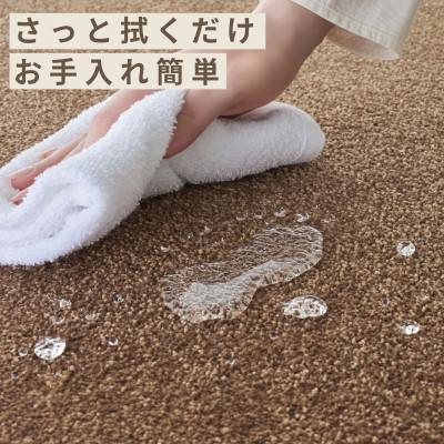 ふるさと納税 和泉市 水が転がる程の撥水性!防水ペットマット「UKU」100枚セット ブラウン【複数個口で配送】 |  | 01