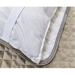 ＜Mサイズ 43×63cm＞美髪ケア シルク100%枕パッド　ベージュ2枚組　SSM-1M-2P