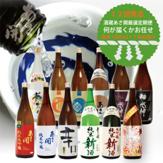 【毎月定期便】矢巾町◆あさ開の日本酒毎月1800ml×1本 全12回