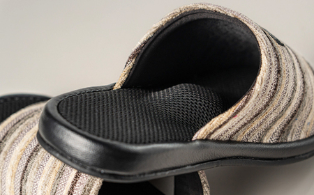 山形県産 指圧機能 健康 スリッパ  mamedero 一足 レッド 赤系 Mサイズ ユニセックス メンズ レディース ki-limrd-ｍ