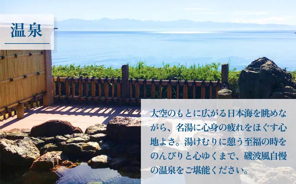 氷見温泉郷 なだうら温泉 元湯 磯波風 宿泊補助券 4万円分 富山県 氷見市 旅行 観光 宿泊 温泉 宿泊券 チケット クーポン 海鮮