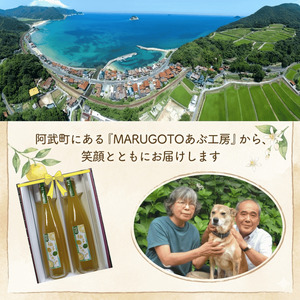 柚子シロップ 550ml×2本（柚子果汁と砂糖のみ）abuiro