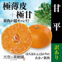 【ふるさと納税】【訳あり】天空の果樹園から届く そら甘平(4kg)【D45-80】【1432795】