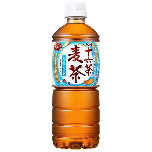 【ふるさと納税】アサヒ 十六茶麦茶 600ml×24本　ノンカフェイン 茶 お茶 十六茶 麦茶 ペットボトル ブレンド ふるさと納税 ふるさと 送料無料 静岡県 富士宮市