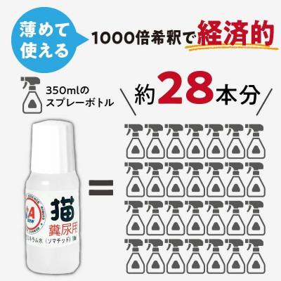 ふるさと納税 久留米市 高機能ミネラル水 猫糞尿用消臭剤エースデュー |  | 03