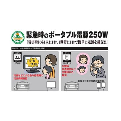 ふるさと納税 寝屋川市 ポータブル電源ピンバン!災害時やキャンプ、BBQなどのアウトドア、車内でも簡単に電源が確保できます。 |  | 01
