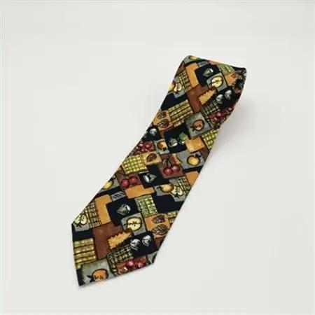 クラバットユキジ製　クラシック柄ネクタイ No.32_装飾品・工芸品 ネクタイ・ベルト 服飾小物 _【1142918】