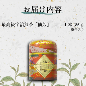 【最高級宇治煎茶】仙芳100g 宇治茶 京都【016】