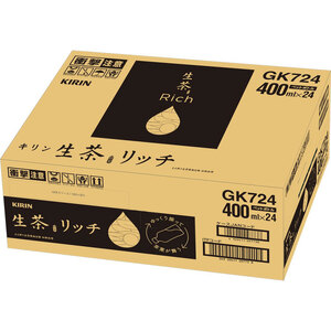 キリン生茶リッチ400ml×24本 キリン生茶リッチキリン緑茶キリン生茶リッチお茶おすすめ茶キリン緑茶キリン生茶リッチ