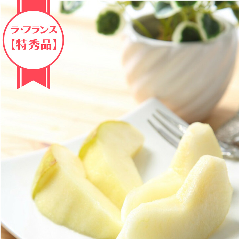 【先行予約】令和7年産 特秀品 「ラ・フランス」 3kg 《GI認証》 化粧箱入り サイズおまかせ 山形産 2025年産 【2025年11月中旬頃から12月末頃発送予定】　012-B-AF005 3k
