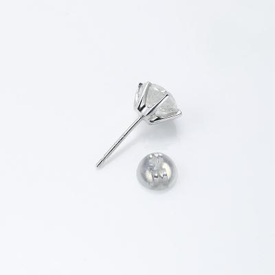 ふるさと納税 甲府市 大粒1カラット2粒スタッドピアス6本爪天然ダイヤモンド【2ct】PT900 DPEPT2001-1 |  | 02