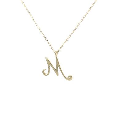 ふるさと納税 甲府市 イニシャルネックレスM 208041 |  | 02