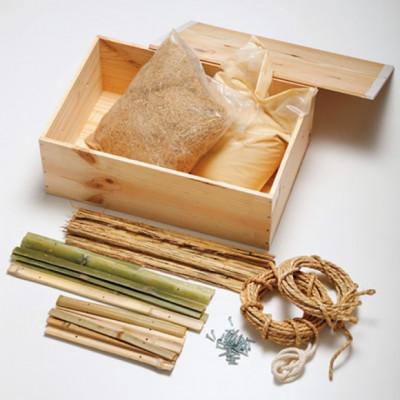 ふるさと納税 四日市市 三重県四日市市　左官職人が考えた小さな野菜蔵(DIYキット)【申し込み受付後生産品】