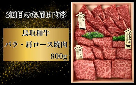 TT01：【3回定期便】鳥取和牛焼肉コース