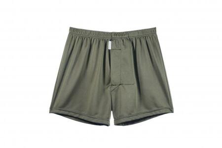 メンズ 下着 ショートトランクス 無地 Ｍサイズ 5枚セット （08 Olive）×5 締め付け感の無い/専用BOX付き ZIVANE / アンダーウェア