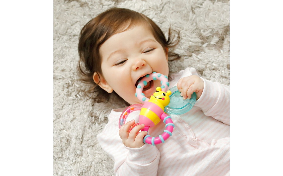 No.345-01 ダイパーケーキ/カミカミみつばち/ピンク