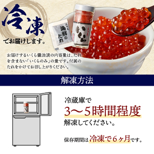 北海道産いくら醤油漬800g(80g×10)【er001-021】