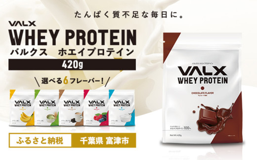 VALX ホエイプロテイン 420g【チョコレート風味】