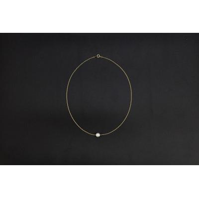 ふるさと納税 甲府市 【SILVER】7.0-7.5mm アコヤ真珠スルーネックレス GM/No.87 |  | 02