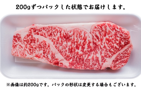 (12013)長州ながと和牛「サーロインステーキ」牛肉 肉 お肉 2枚 200g×2 サーロイン ステーキ ギフト 贈り物 和牛 牛 ながと和牛 長門市