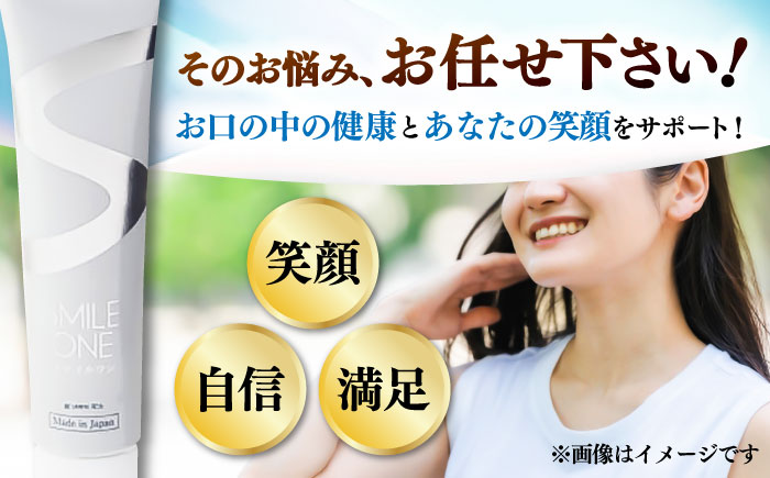 スマイルワン 歯磨剤 50g×2本 / 歯磨き粉 歯磨き 口臭予防 銀イオン ボタニカル成分 虫歯 予防 日用品?オーラルケア すっきり スッキリ さわやか 熊本県 菊陽町【株式会社 ピカッシュ】 [