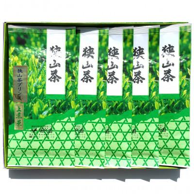 ふるさと納税 入間市 狭山茶プリンスブランド深蒸し上煎茶箱入りセットB