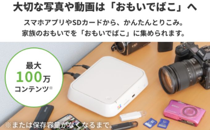 BUFFALO おもいでばこ バックアップ セット 4K Wi-Fi6対応モデル 4TB バッファロー テレビ TV パソコン PC 保存 思い出箱 デジタルフォト データ保存 HDD ハードディスク