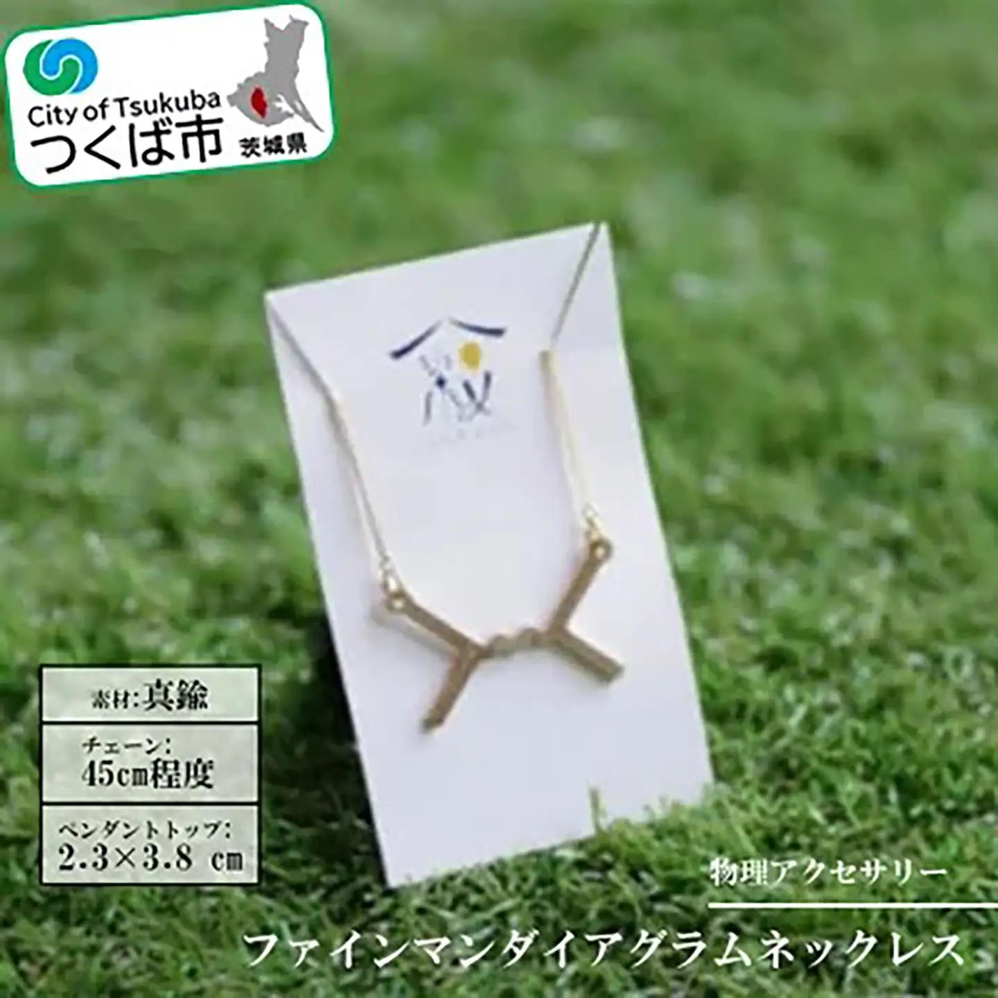 物理アクセサリー「ファインマンダイアグラムネックレス」【1413562】
