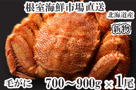 ボイル毛がに700～900g×1尾 C-11059