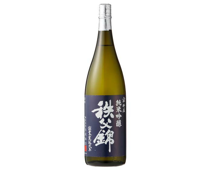 【ふるさと納税】 秩父錦「純米吟醸」1.8L ／ お酒 日本酒 純米吟醸 1.8L 美山錦 香り 旨み 余韻 秩父錦 家飲み 晩酌 料理に合う ギフト お酒 贈答用 日本酒蔵 送料無料 埼玉県 特産 No.119