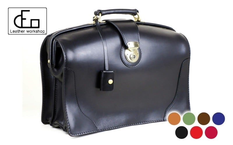 
                  1612-1 【革工房DEO】ダレスバッグ（S-01） 2つ仕切り ベーシックモデル　KN066-003-02
                