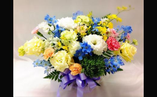 お供えフラワーアレンジメント（洋花）定期便（6ヶ月）