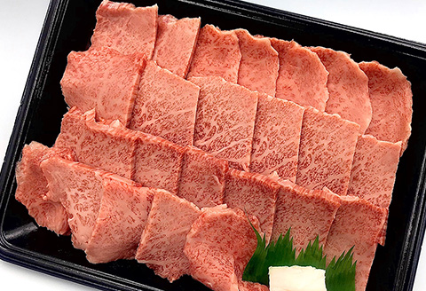 【冷凍】菊の井 飛騨牛トモサンカク焼肉 500g（4～5人前）【70-6】
