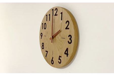 wood clock 330OK