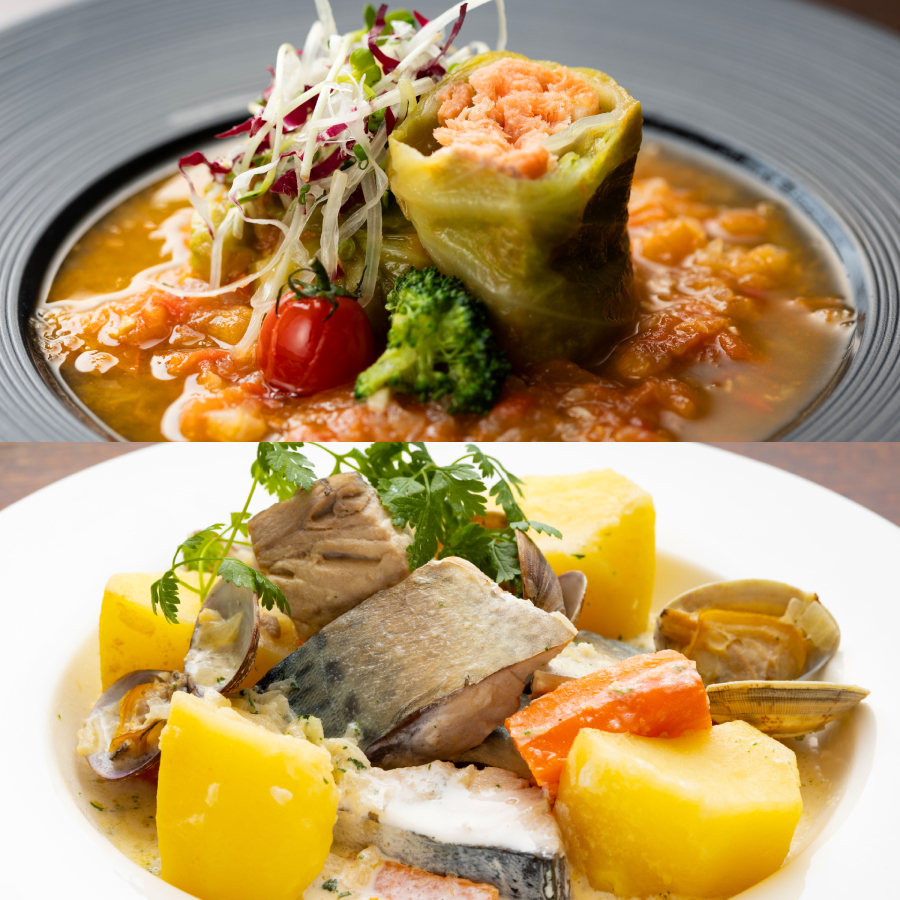 ＜サウスブリーズホテル高知海月＞「土佐あかうし＆土佐はちきん地鶏＆海鮮の惣菜定期B」【6回定期便・偶数月お届け】