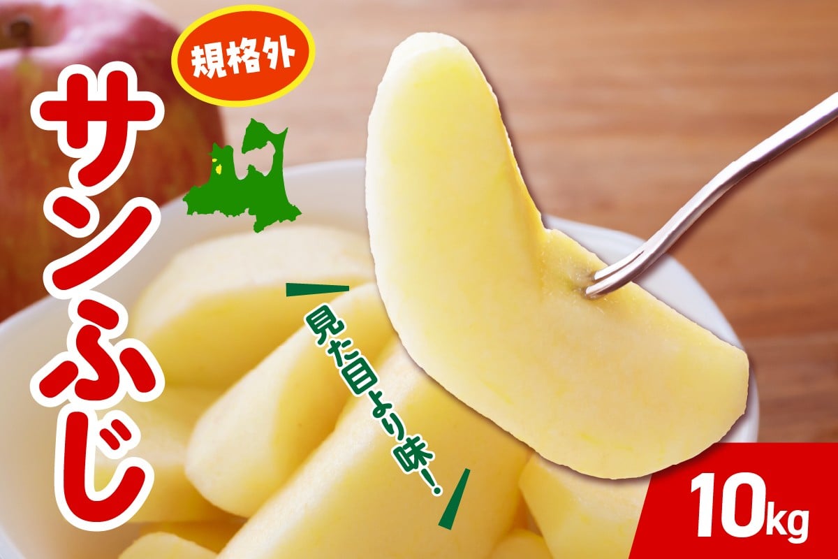 
            【選べる配送時期】 りんご サンふじ 約 10kg 規格外 【 11月 12月 1月 2月 3月 発送 】 サン ふじ りんご規格外 不揃い 青森 五所川原
          