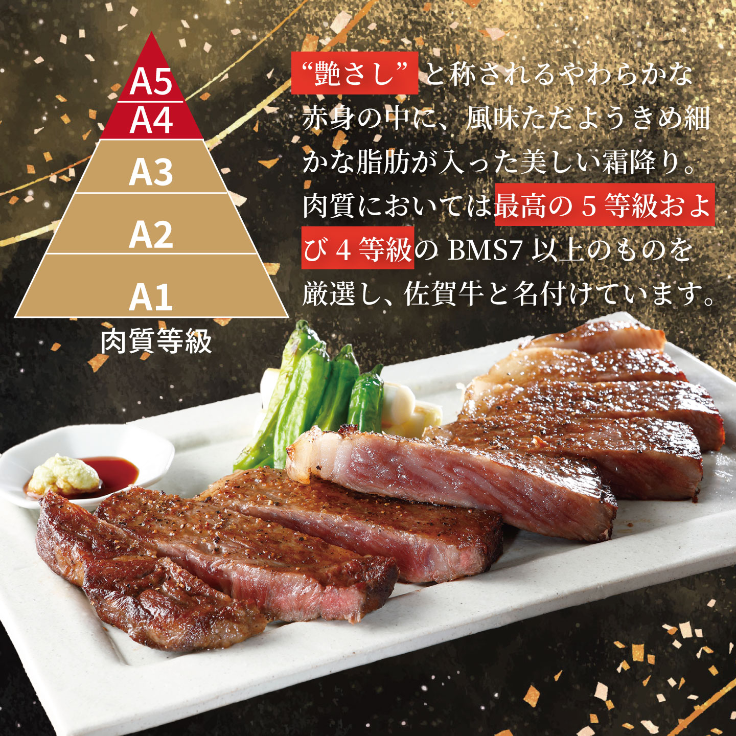 佐賀牛ステーキ（モモ・ロースセット）：B210-028_イメージ3