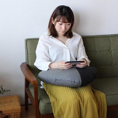 ふるさと納税 京都市 【洛中高岡屋】うたたねクッション Utane(御納戸&紙屋紙) |  | 03